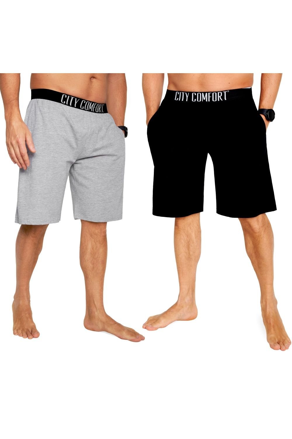 CityComfort CityComfort Men's Short Pants Pack of 2 - 4