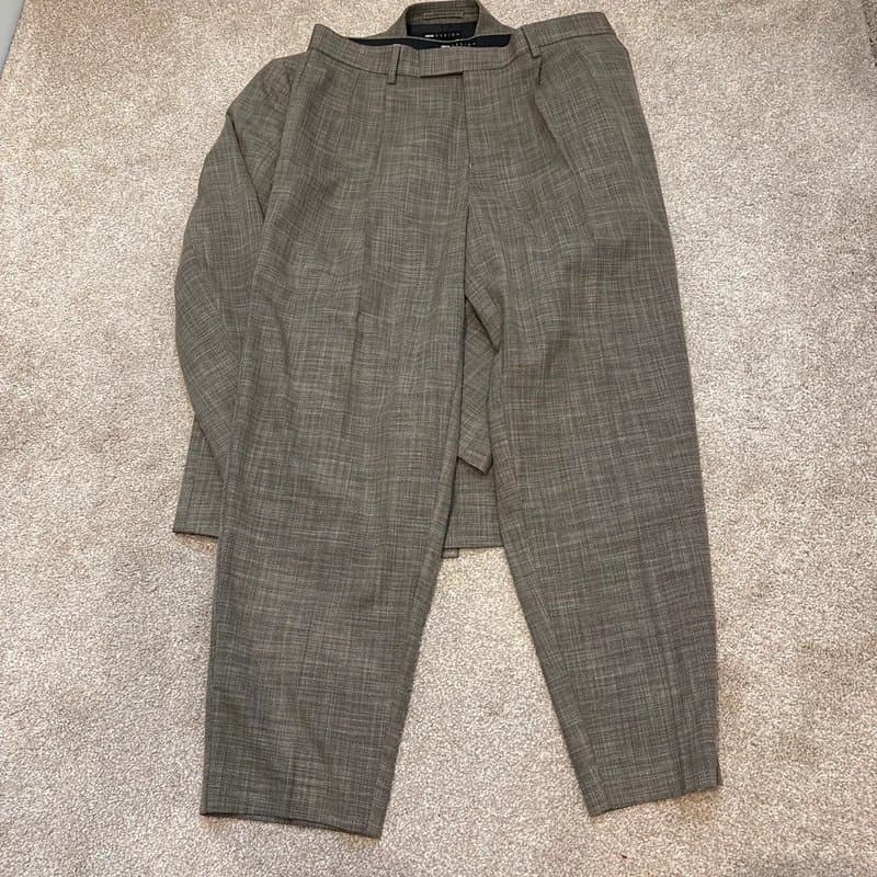ASOS Beige/Brown ASOS Sample Suit & Trousers
