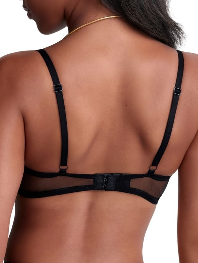 Aubade Aubade Women's Sheer Emotion Half Cup Bra in Black - 2