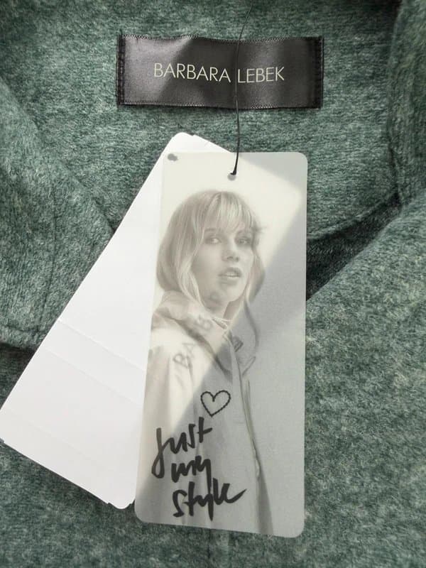 Barbara Lebek Barbara Lebek Wool Blazer Size 16 Sage Green Women Jacket NEW EU 44 RRP £119