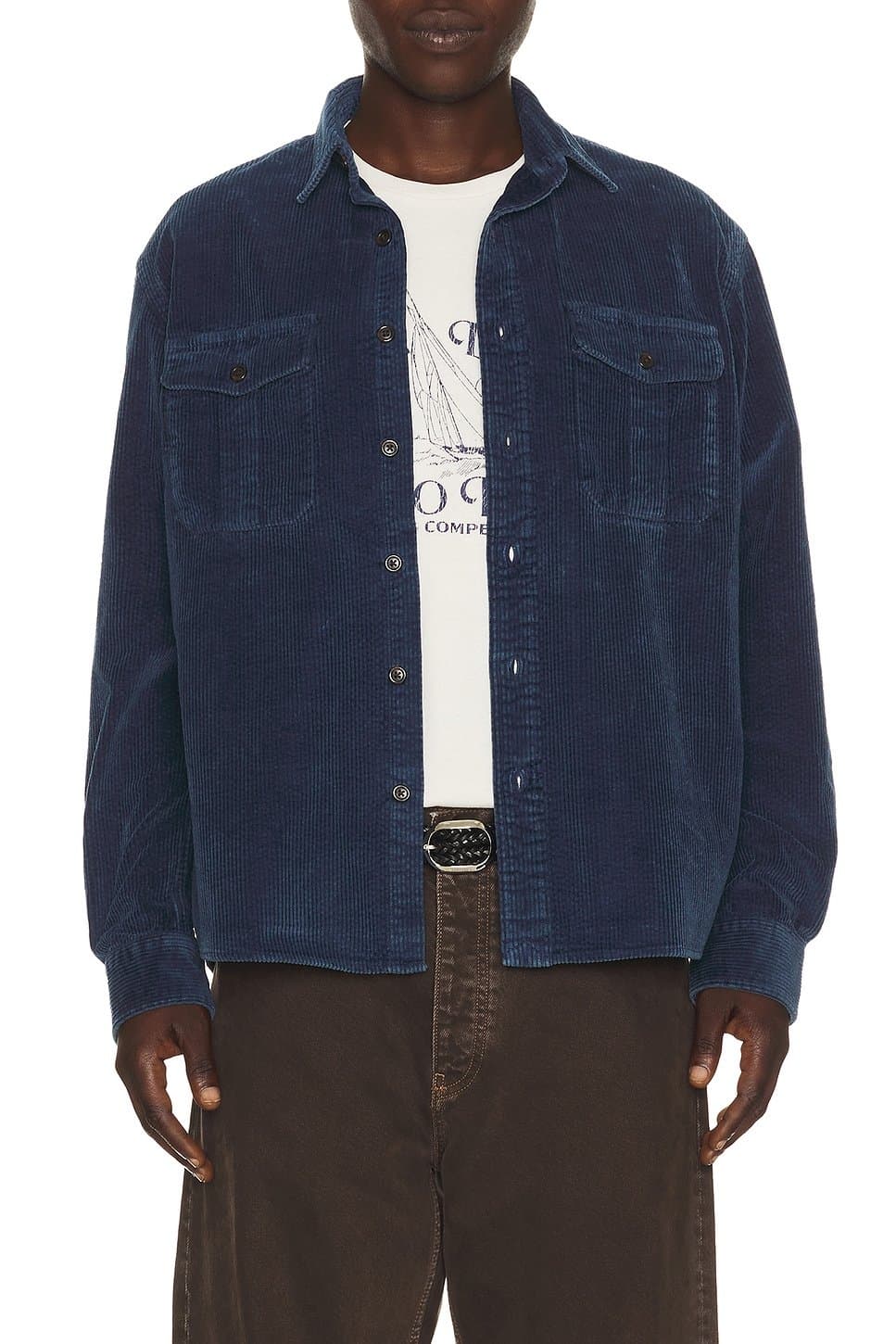 revolve Long Sleeve 8 Wale Cord Ranger Sport Shirt