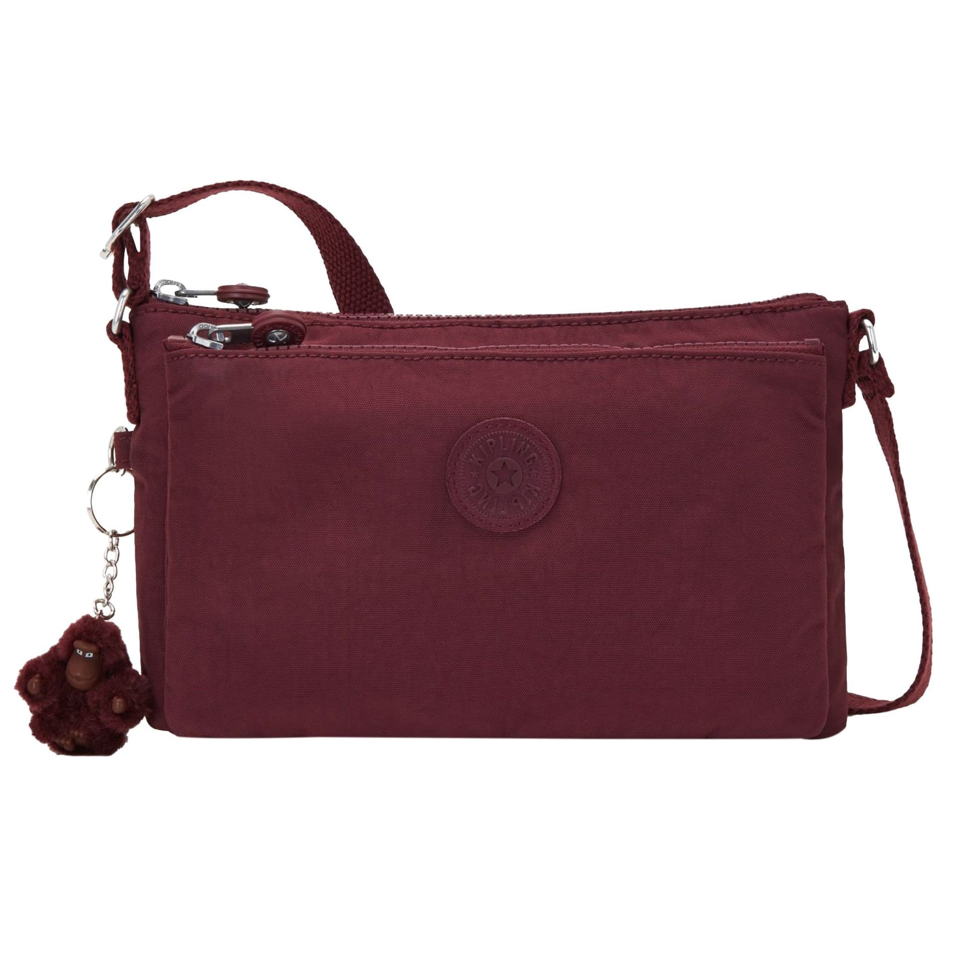 Kipling Kipling Women's Mikaela Merlot Crossbody Bag in Dark Red