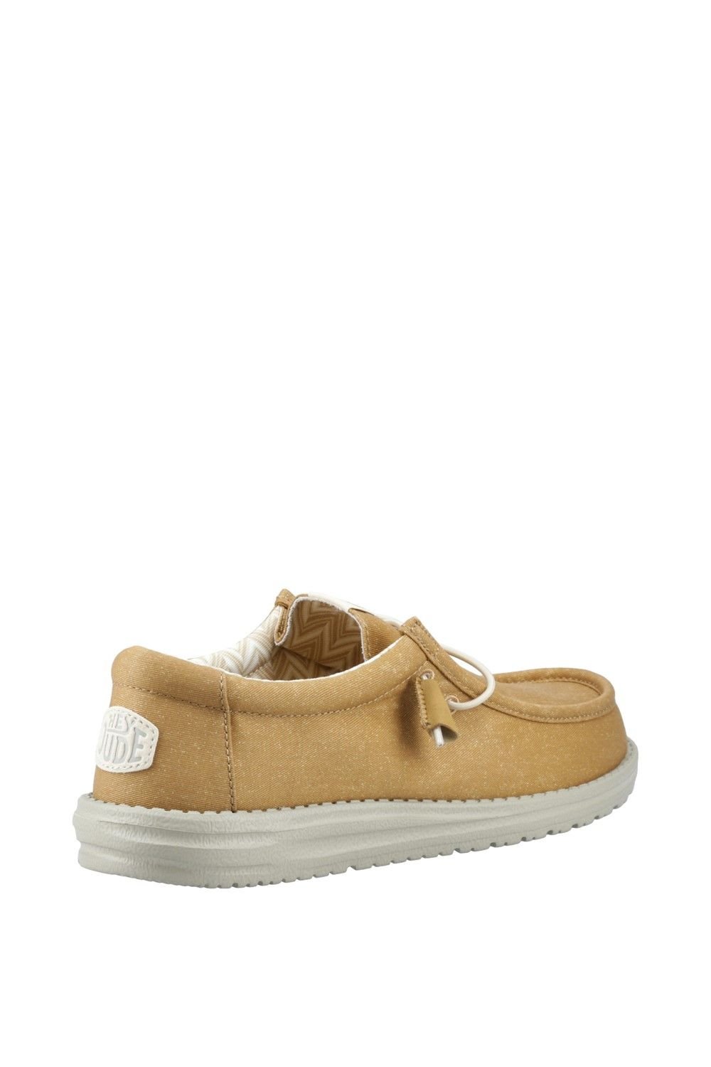 HEYDUDE HEYDUDE Men's Wally Canvas Shoe in Light Sand - 2