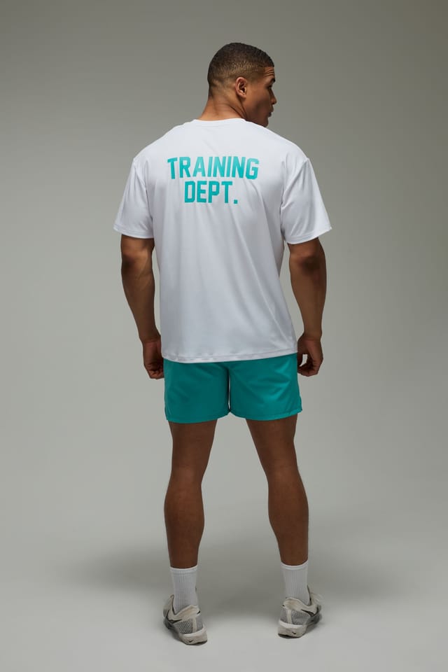 Training Dept. Training Dept. Men's Training Dept Performance Oversized T-shirt in White - 2