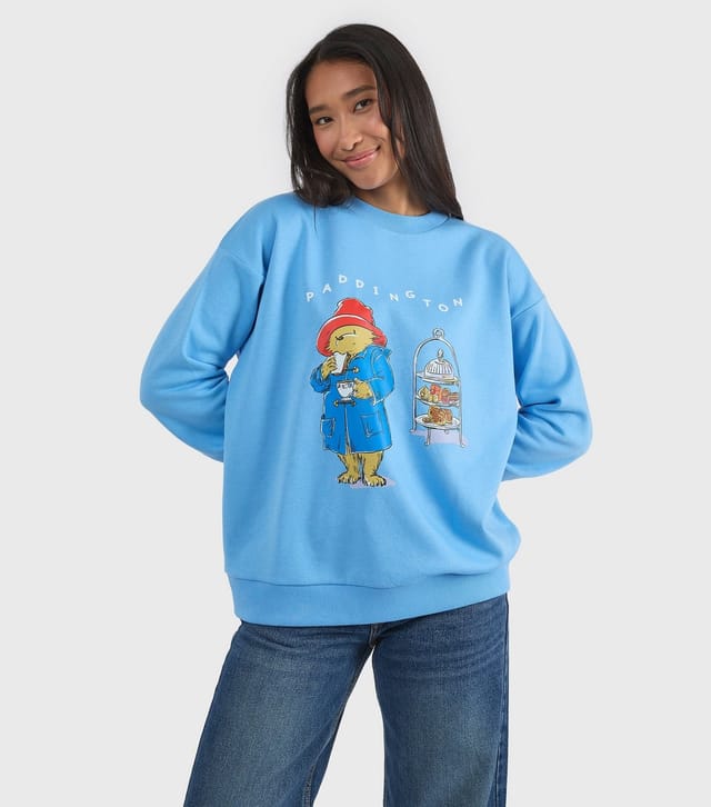 Custard Women's Blue Paddington Sweet Treats Sweatshirt Custard New Look - 2