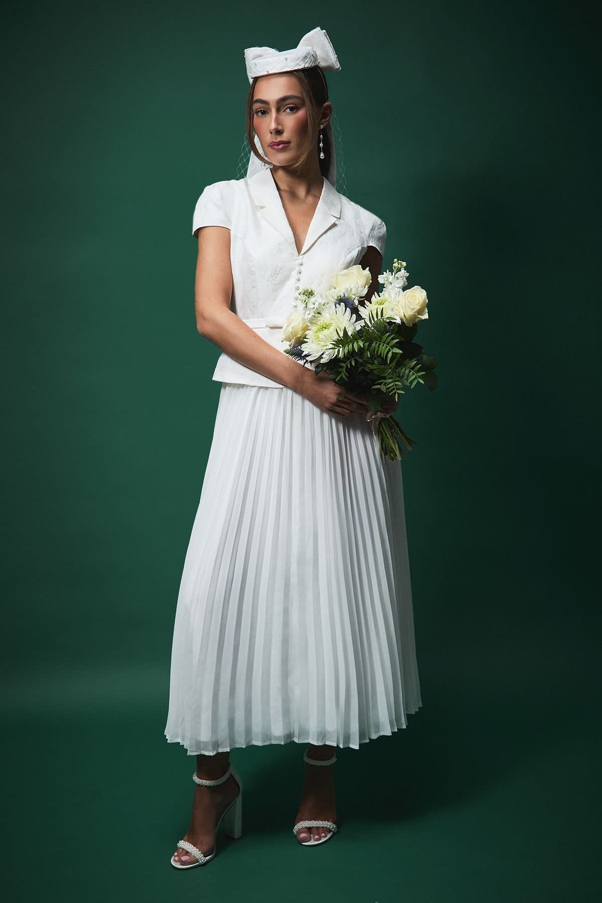 Coast Coast Women's Lisa Tan Two In One Wedding Dress in Ivory