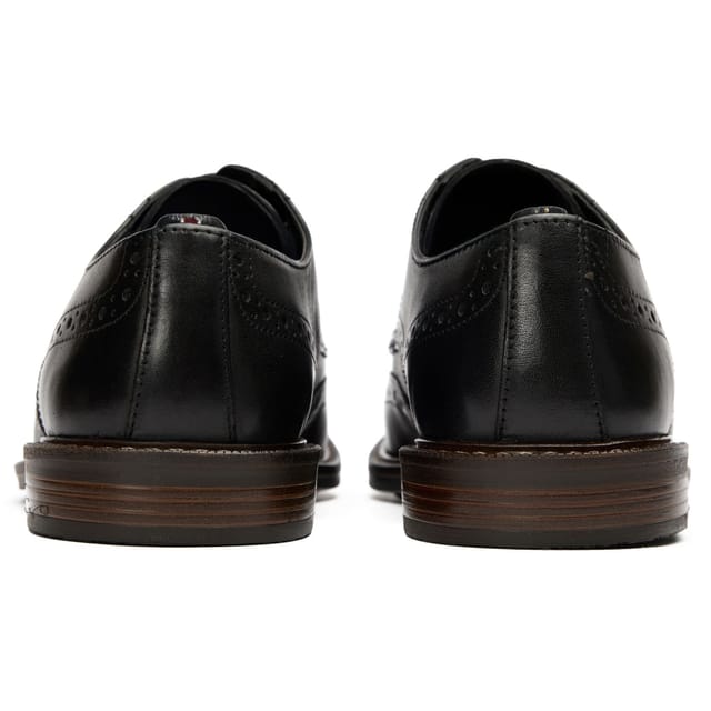 SOLETRADER SOLETRADER Men's Barry Brogue Shoes in Black - 3