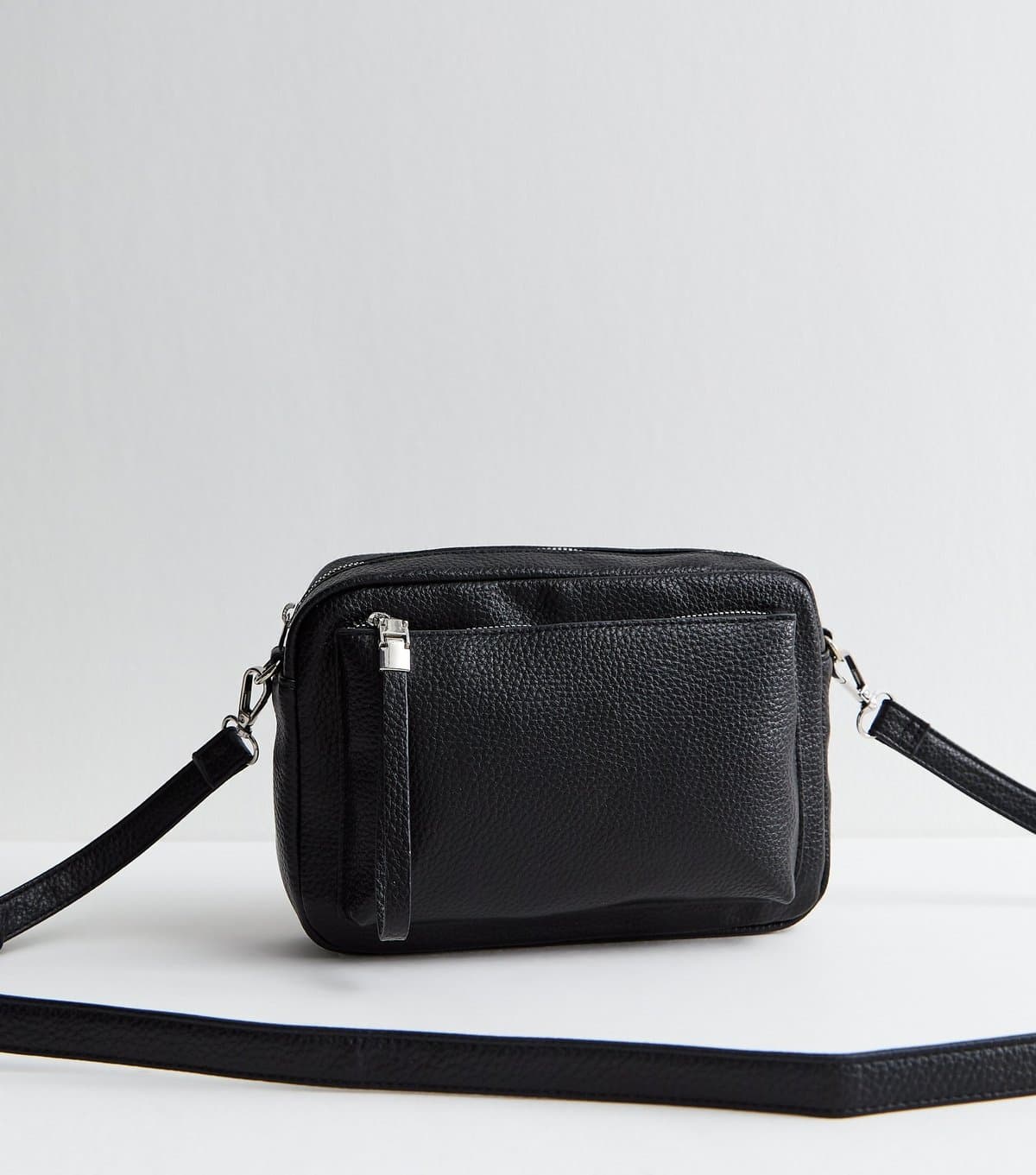 New Look New Look Black Faux Leather Crossbody Bag