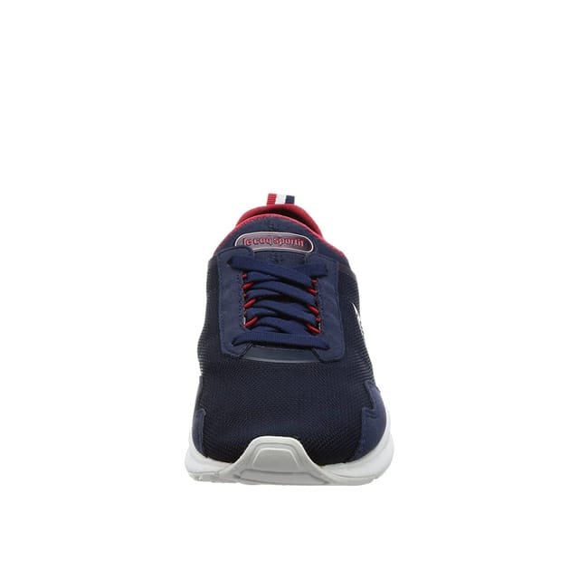 Le Coq Sportif Le Coq Sportif Men's LCSR XX Mesh Lace-Up Blue Synthetic Trainers - 2