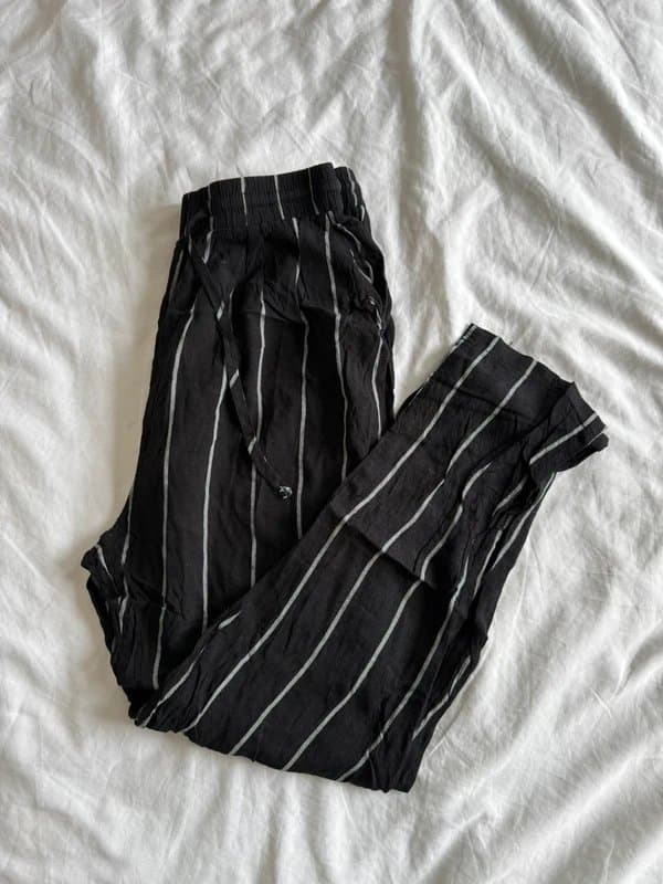PLT PLT striped relaxed trouser