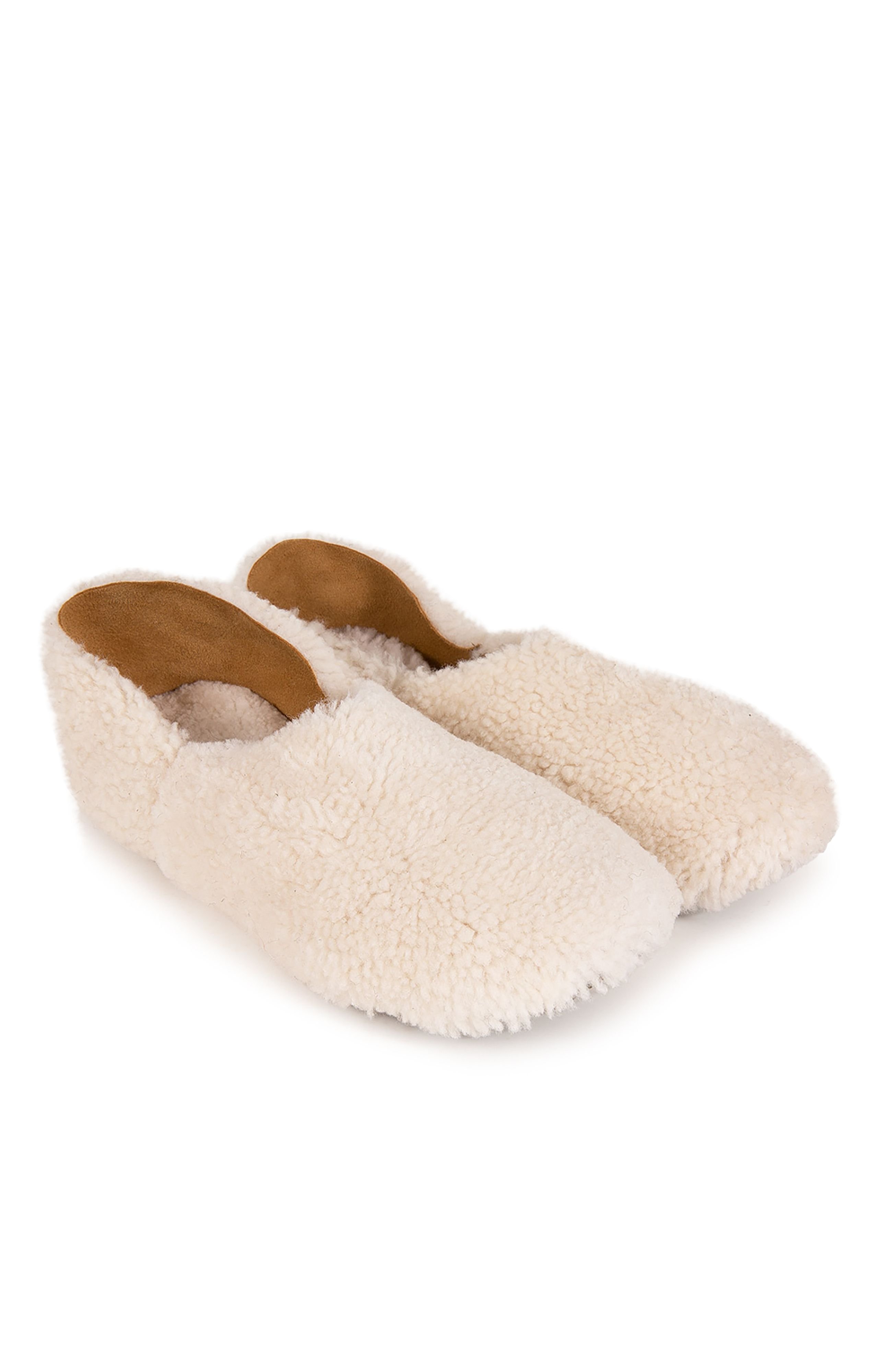 Celtic & Co Celtic & Co Women's British Cocoon Slippers in Warm White - 2