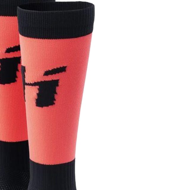 Huari Huari Men's Beates Colour Block Football Socks in Black - 2