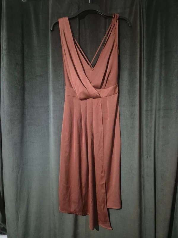 ASOS Silk Midi Dress