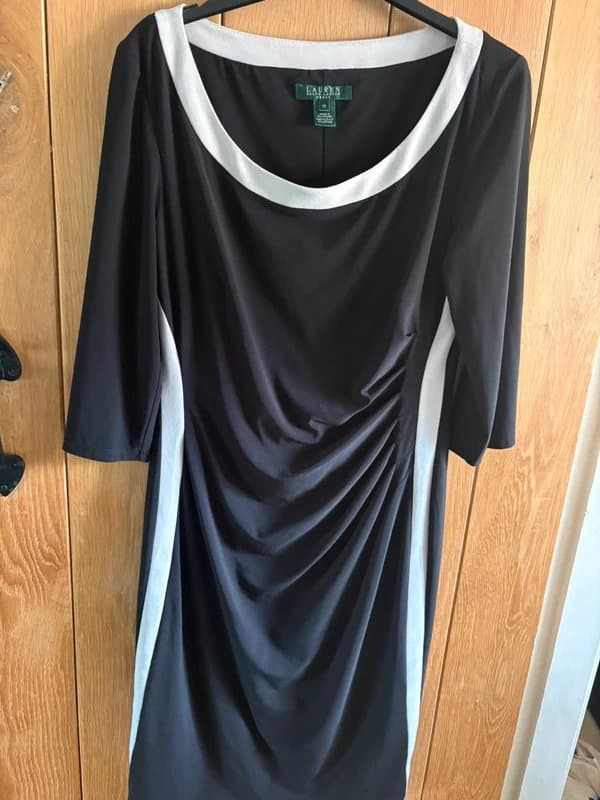 Ralph Lauren Classic Ralph Lauren black and white dress
