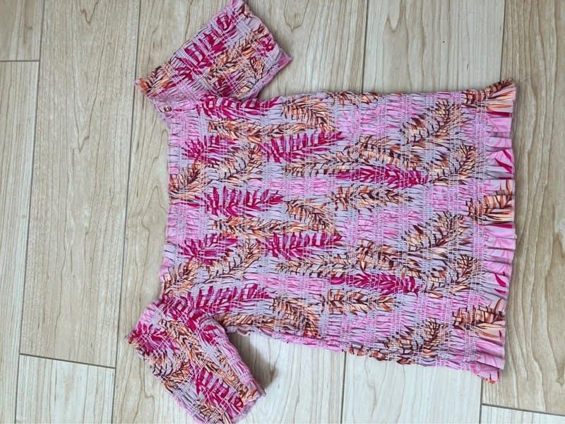 Never Fully Dressed Ruched off the shoulder top
