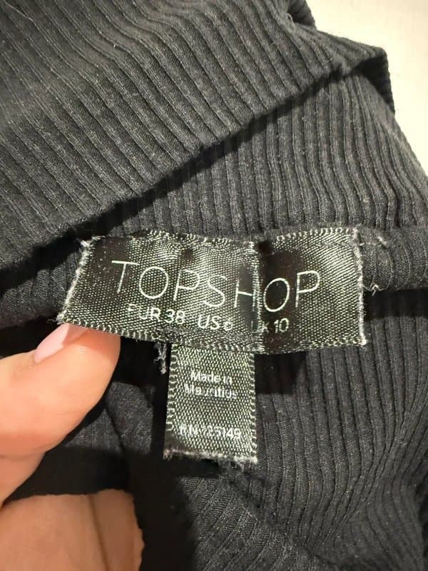 Topshop Bardot bodysuit