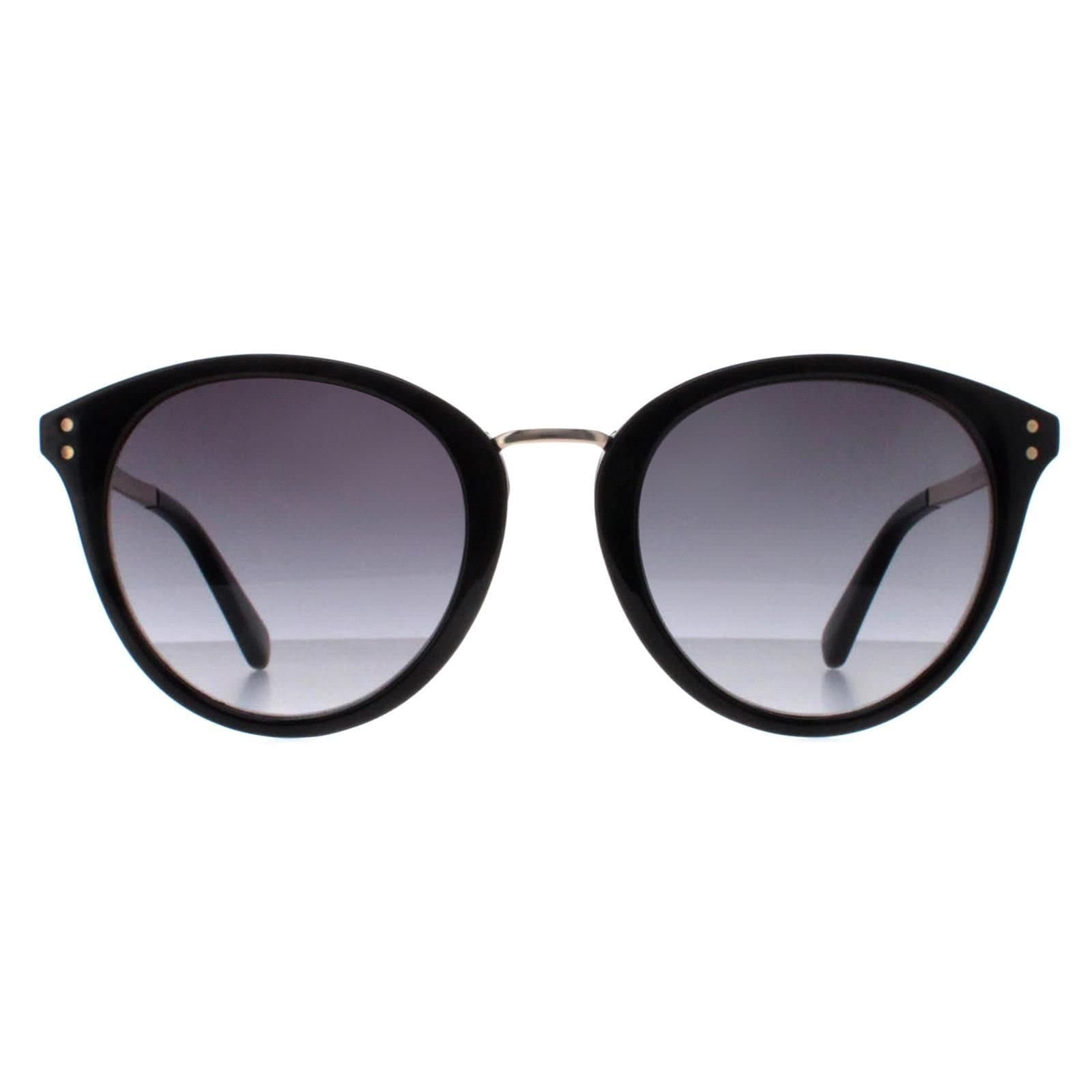 Kate Spade Kate Spade Women's Round Black Grey Gradient Emersyn