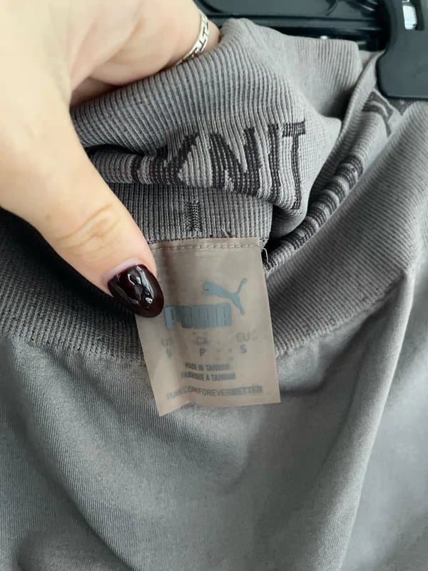 ASOS Puma grey ecoknit gym leggings