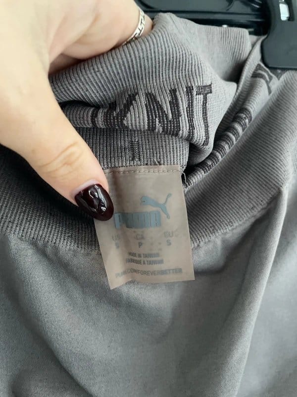 ASOS Puma grey ecoknit gym leggings - 1