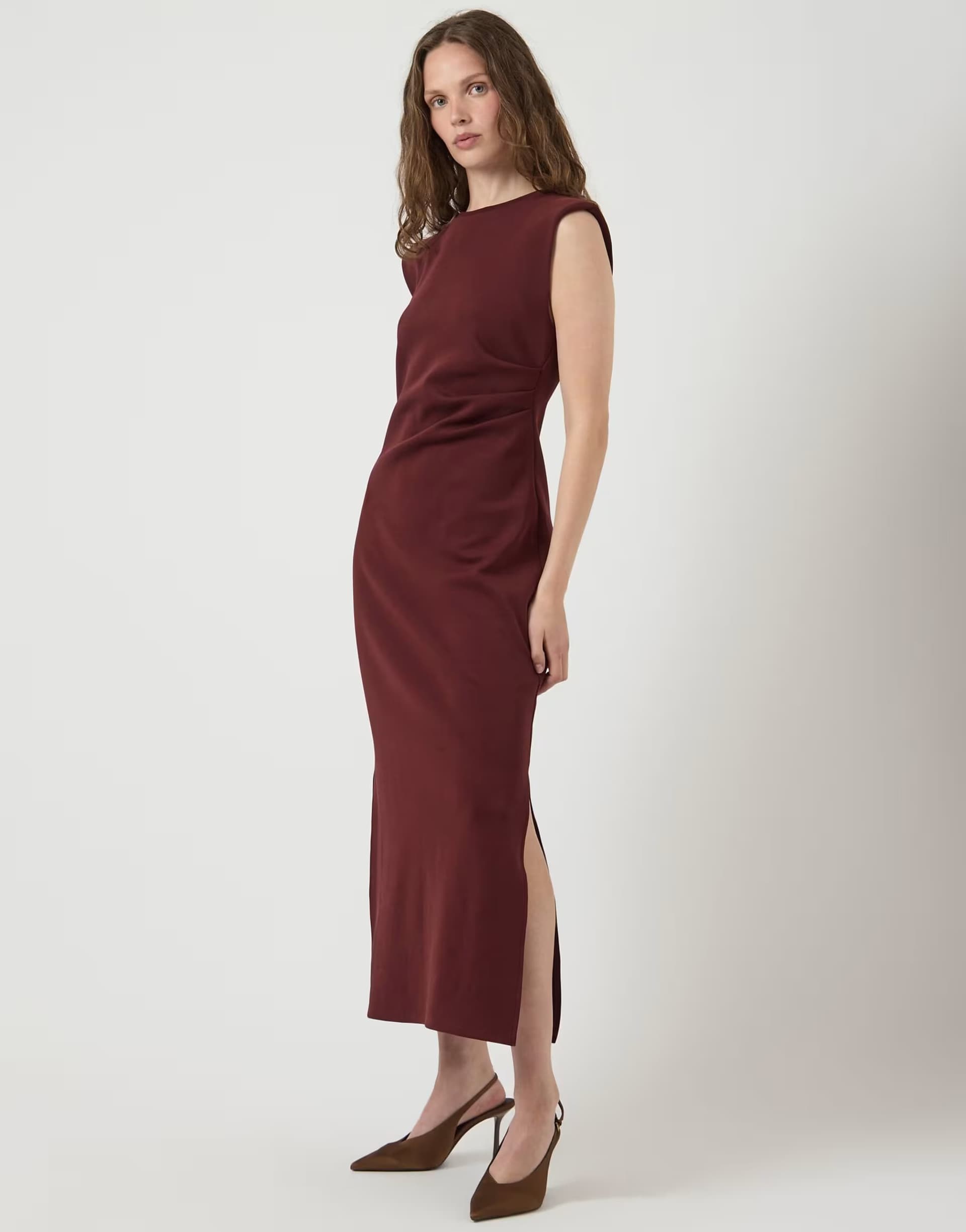ASOS YAS Midi dress in port royale