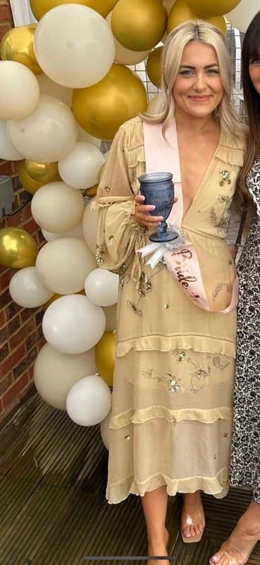 ASOS ASOS embellished yellow sequin dress size 10