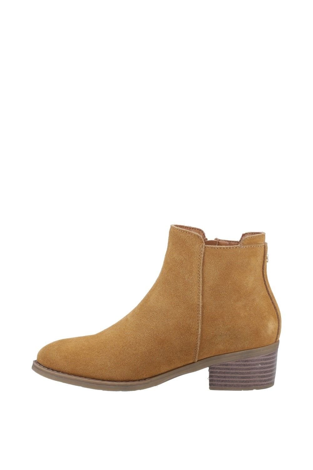 Hush Puppies Hush Puppies Women's Ingrid Zip Boot in Tan - 4