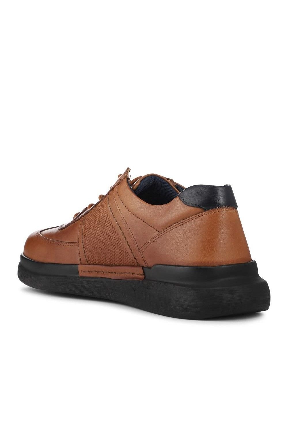 Pavers Pavers Men's Lightweight Casual Lace Up Shoes in Tan - 3