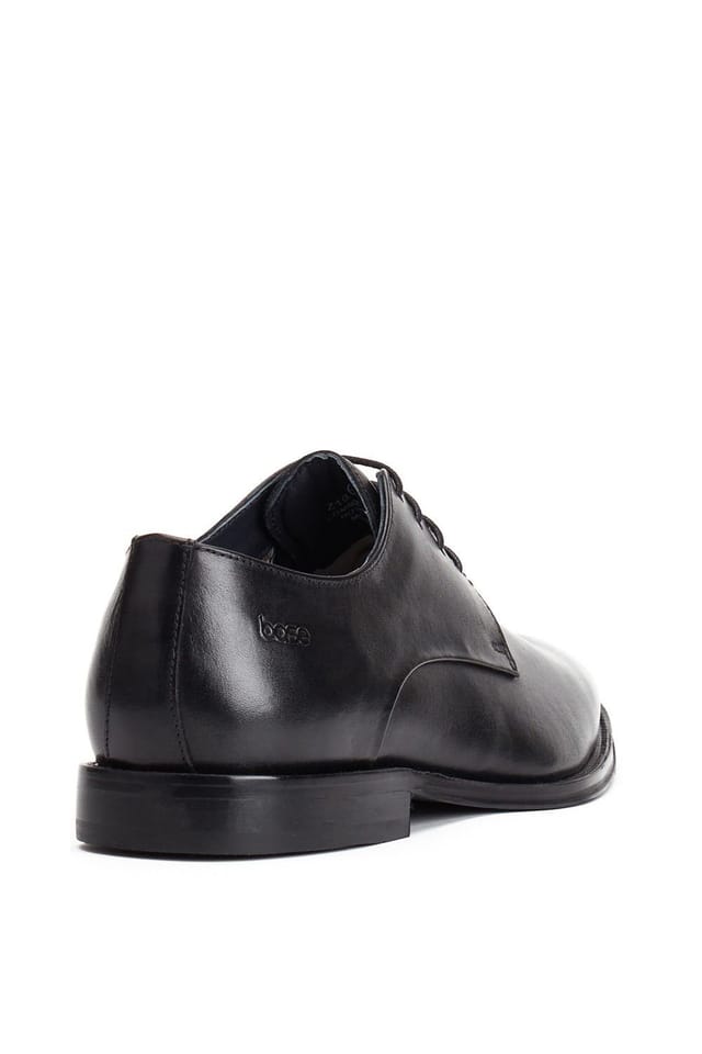Base London Base London Men's Marley Plain Toe Derby Shoe in Black - 2