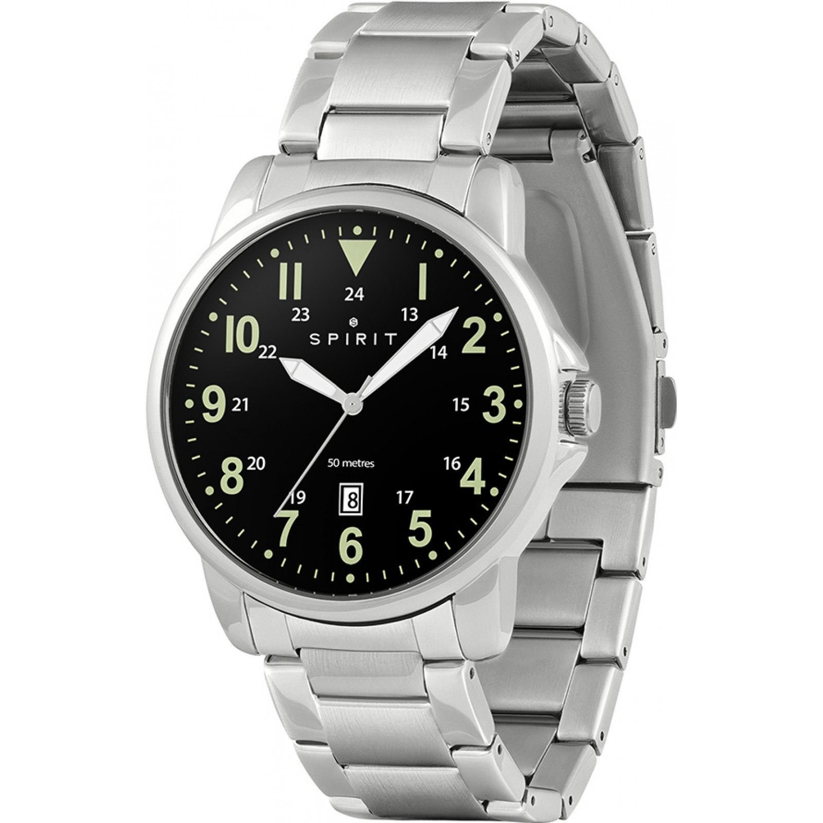 Spirit Spirit Men's SP3009 44mm Quartz Watch in Silver - 2