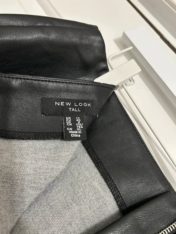 New Look Vegan leather skirt