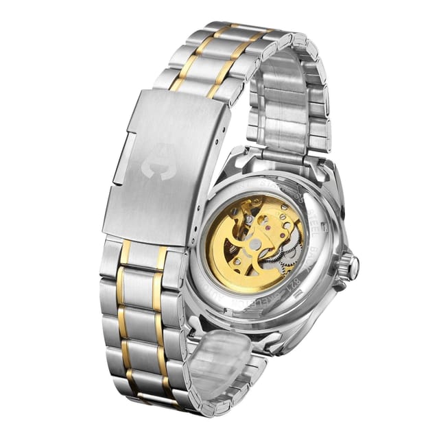 Anthony James Anthony James Men's Hand Assembled Limited Edition Skeleton Automatic Watch in Gold - 2