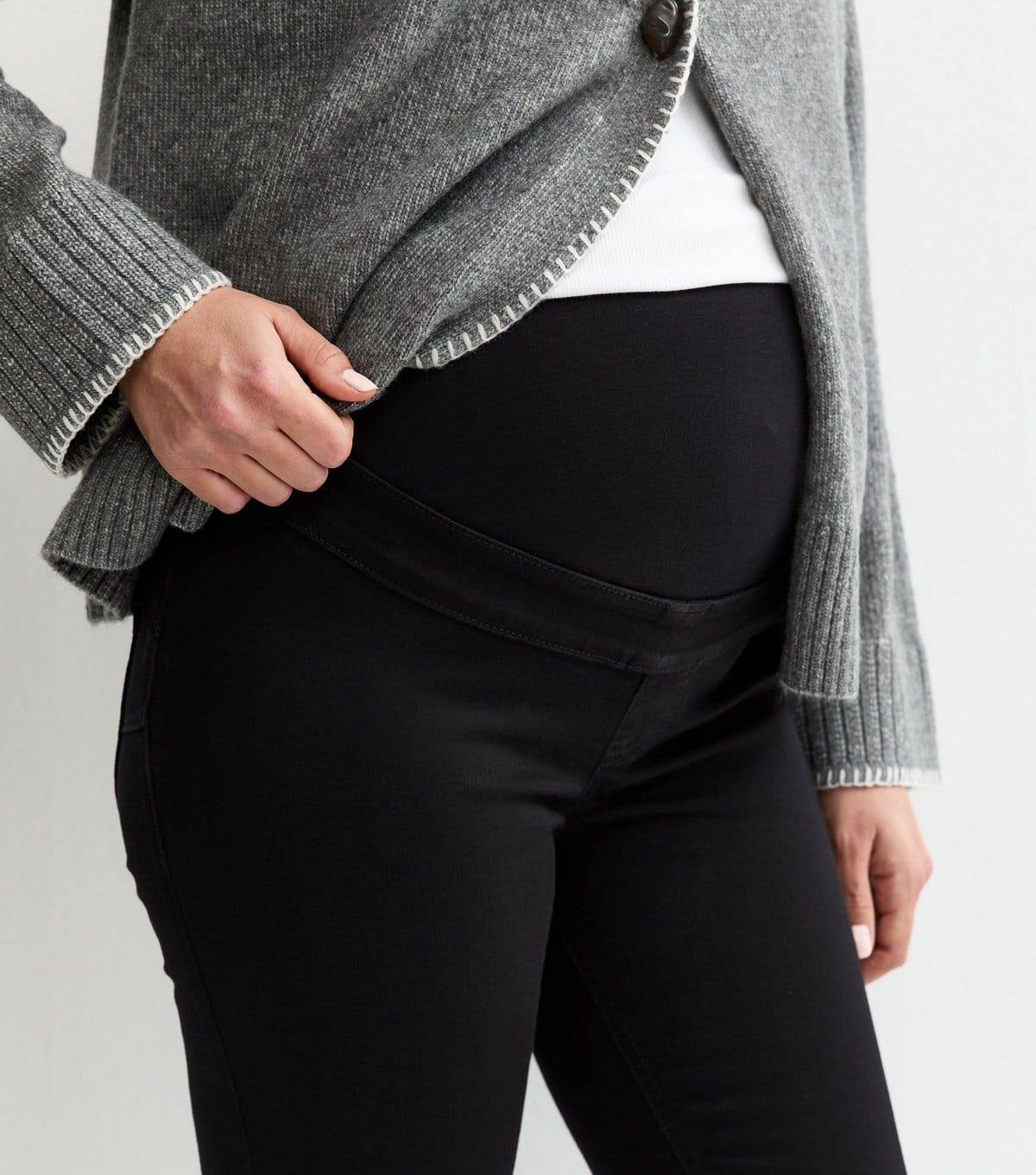 New Look Women's Maternity Black Over Bump Lift & Shape Jeggings New Look - 4