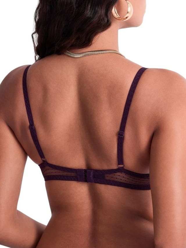 Aubade Aubade Women's Mystery Of Love Moulded Push-Up Bra in Purple - 2