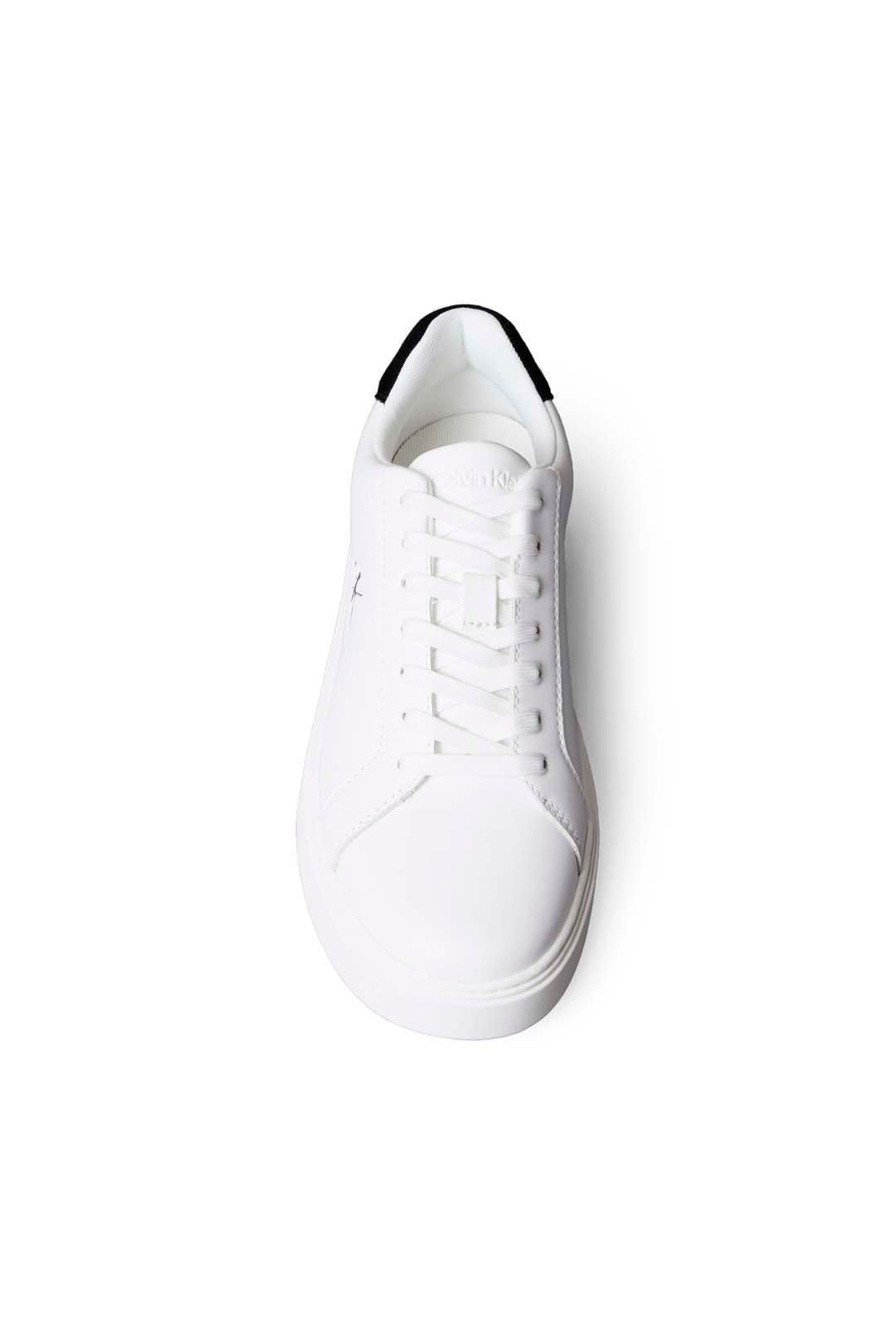 Calvin Klein Calvin Klein Men's Classic Cupsole Laceup Lth Bright White - 4