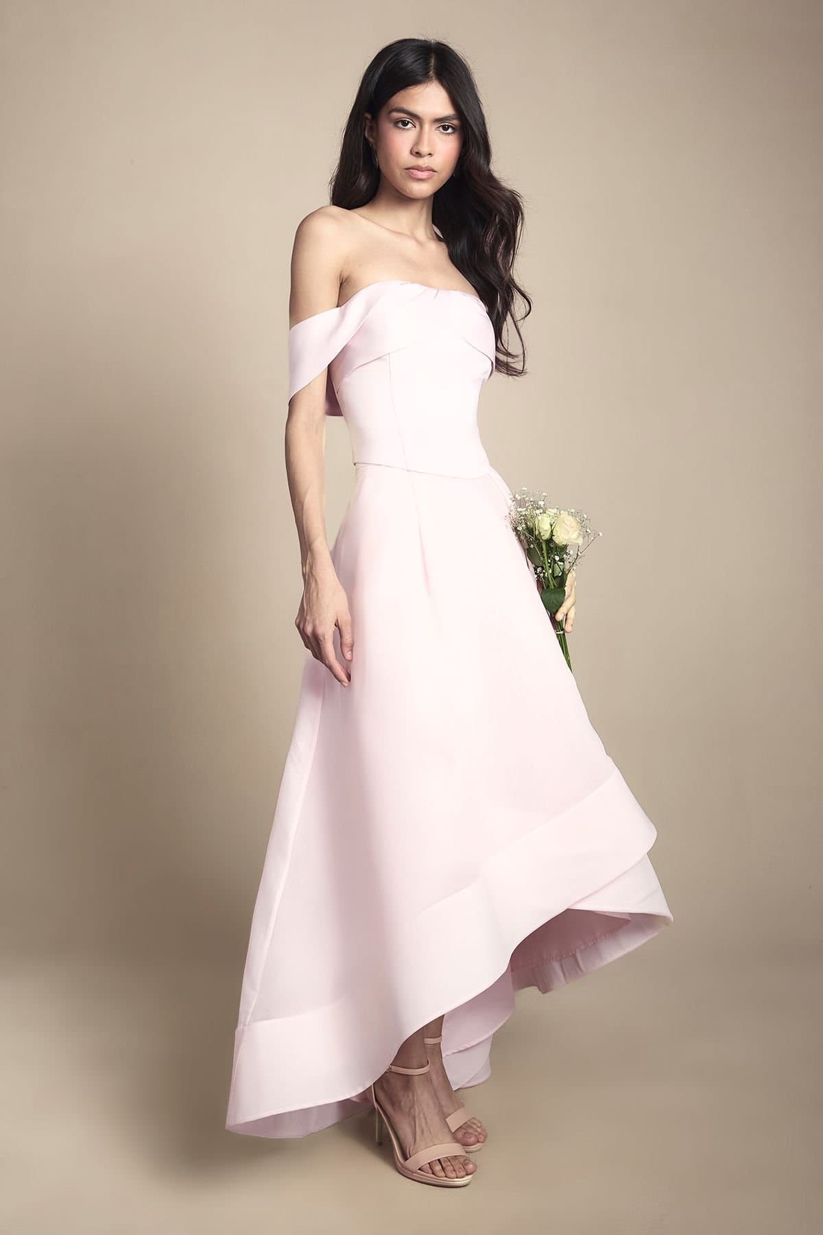 Coast Coast Women's Organza Bridesmaid Skirt in Blush