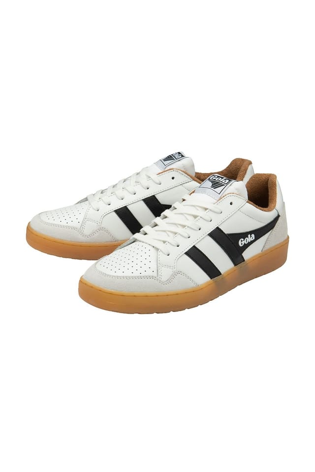 Gola Classics Gola Classics Men's 'Eagle '86' Lace-Up Trainers in White - 3