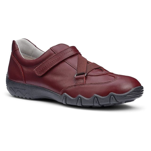 Hotter Hotter Women's Wide Fit 'Joanne' Trainers in Maroon - 2
