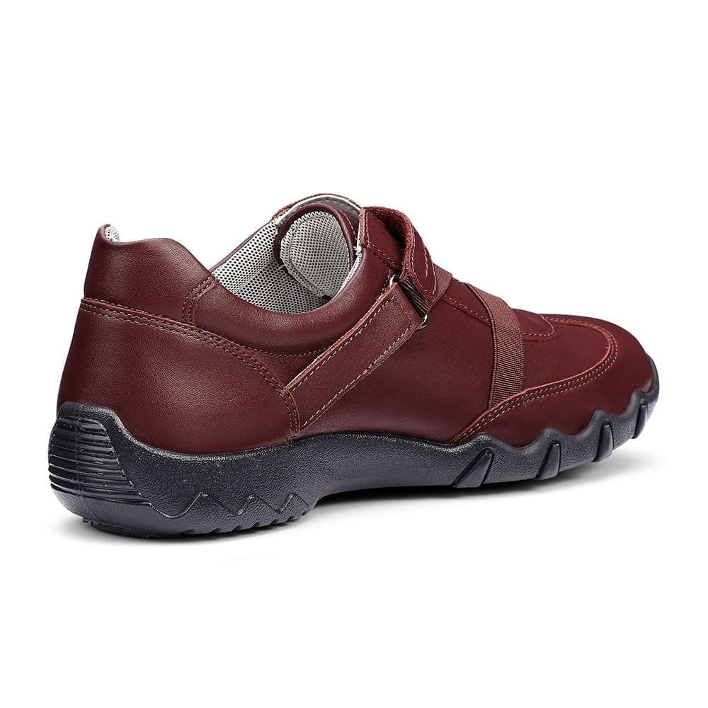 Hotter Hotter Women's Wide Fit 'Joanne' Trainers in Maroon - 4