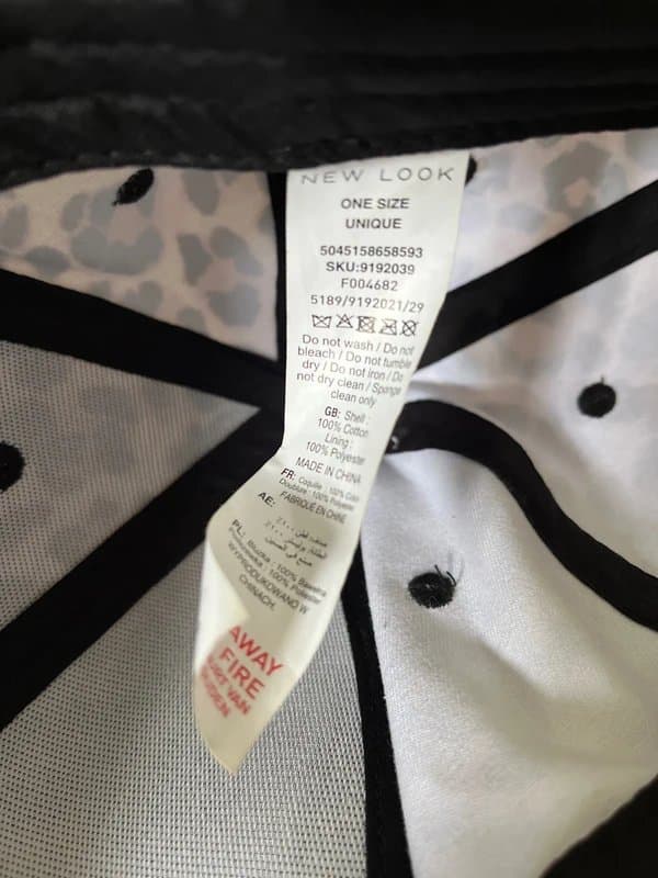 New Look Leopard Print Cap