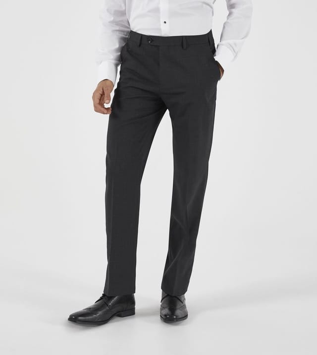 Skopes Skopes Men's Classic Fit Darwin Suit Trouser For Men in Charcoal - 3