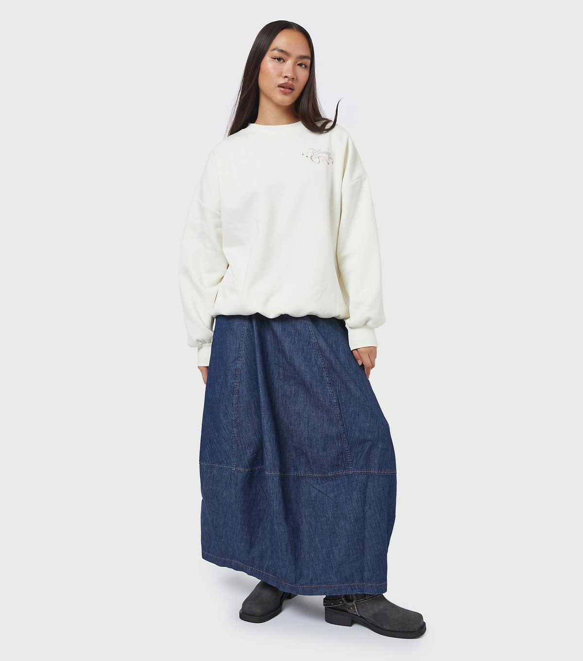 Skinnydip Women's White Disney Classics Poster Sweatshirt Skinnydip New Look - 3