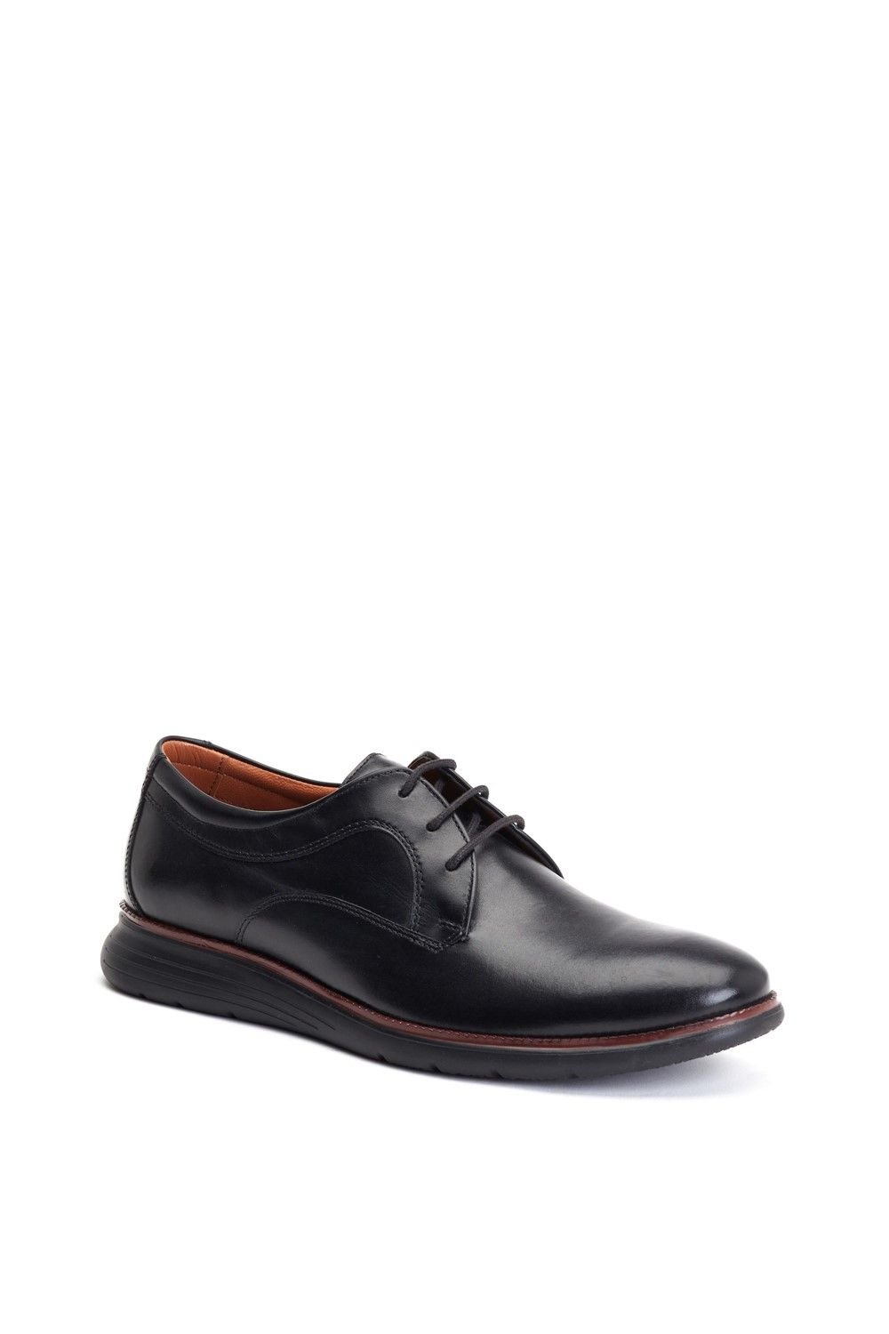 Base London Base London Men's Wing Derby in Black - 3