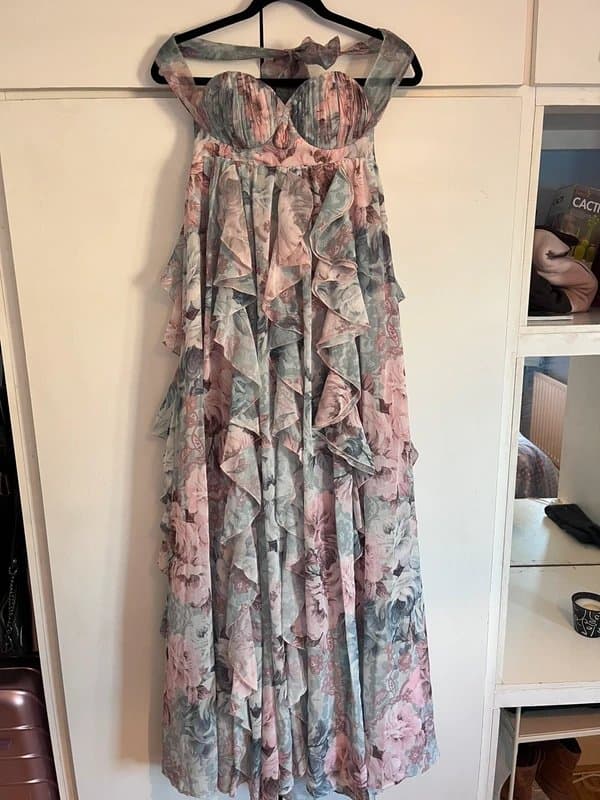 ASOS Halter neck maxi dress