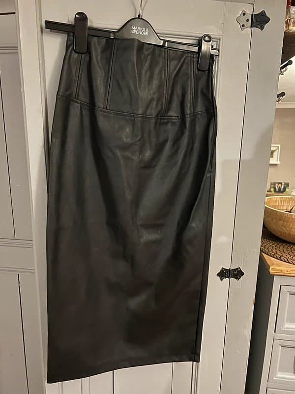 ASOS Faux leather skirt