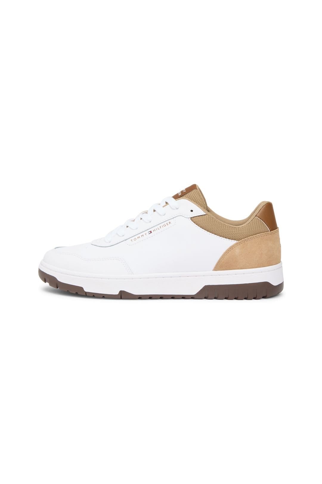 Tommy Hilfiger Tommy Hilfiger Men's Th Basket Core Lite Lth/Suede Taupe - 1
