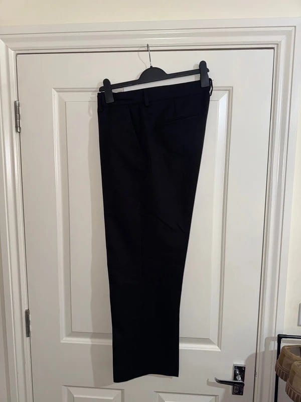 ASOS Men's Black Suit Trousers