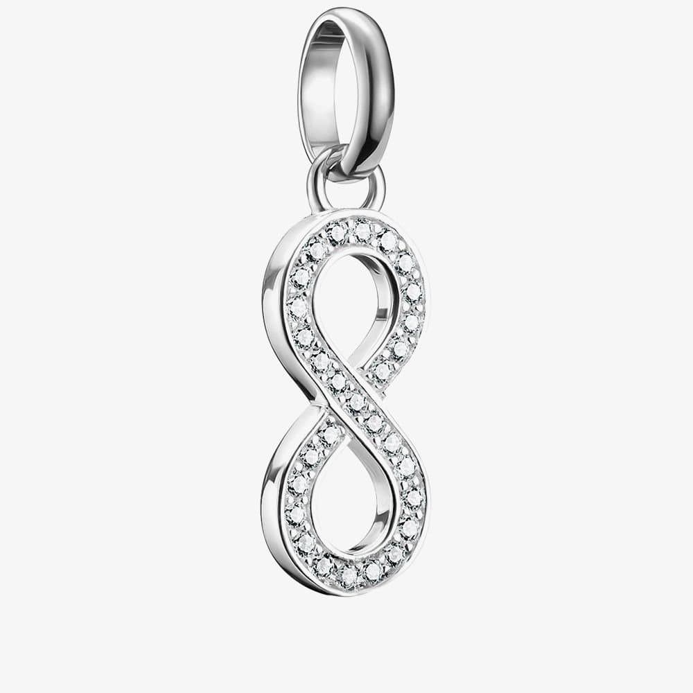 Thomas Sabo THOMAS SABO Women's Charm Club Connect Silver Infinity Charm CC1284-051-14