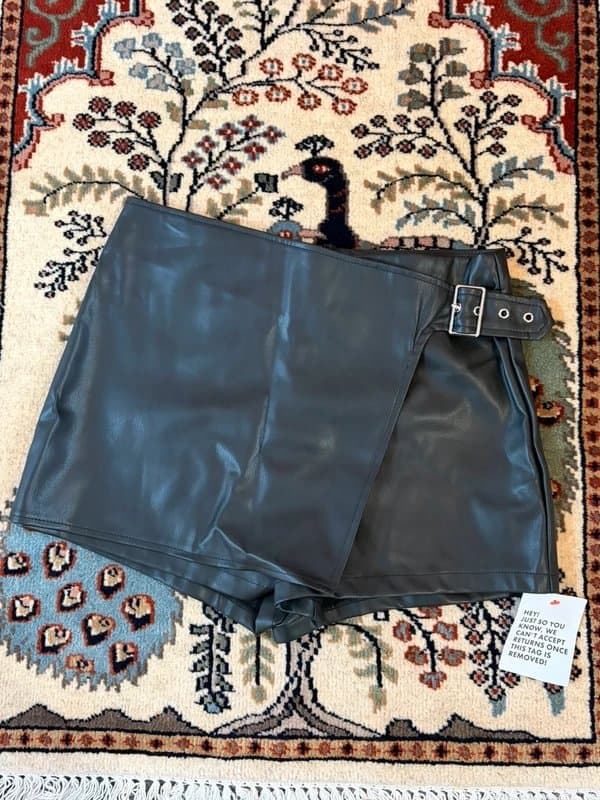 ASOS ASOS Leather Skort