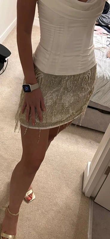 ASOS ASOS embellished skirt