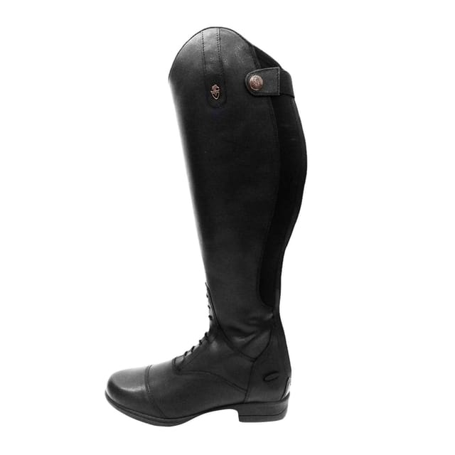 Moretta Moretta Women's Albina Leather Long Riding Boots in Black - 2